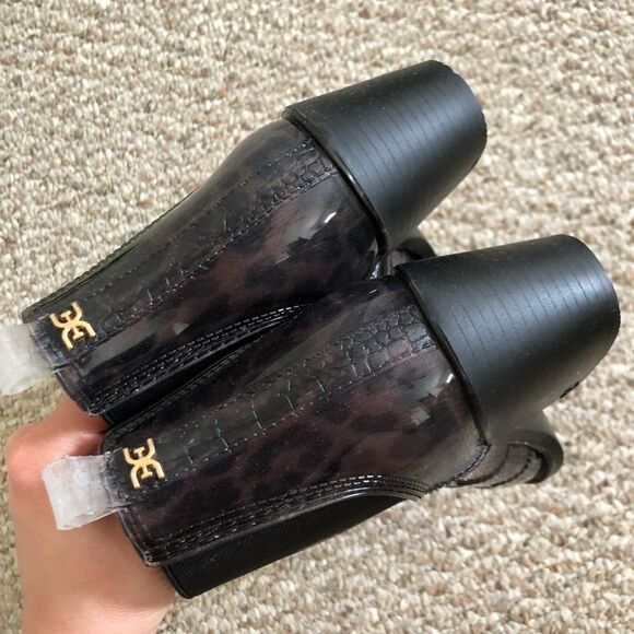 NEW Sam Edelman Winona Western Waterproof Rain Booties | Pointed Toe | Size 7 - Picture 13 of 15